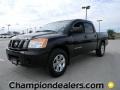 Galaxy Black 2008 Nissan Titan XE Crew Cab