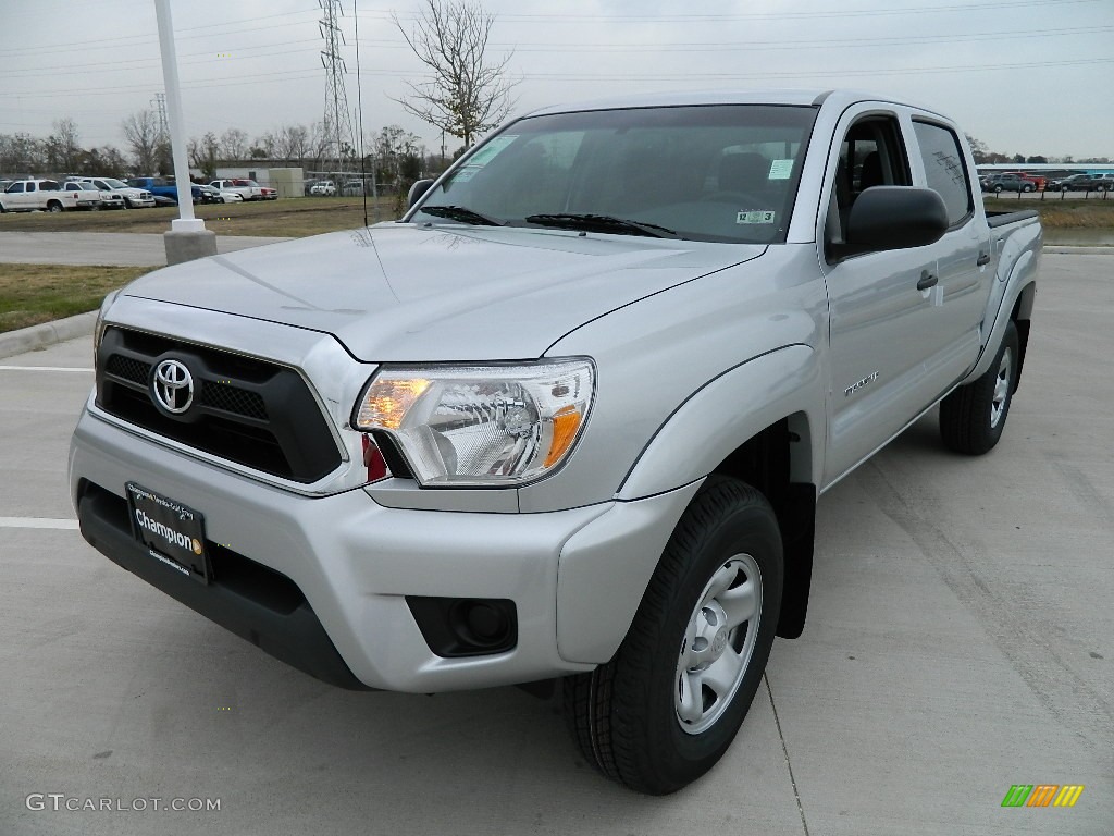 Silver Streak Mica 2012 Toyota Tacoma SR5 Prerunner Double Cab Exterior Photo #59010089