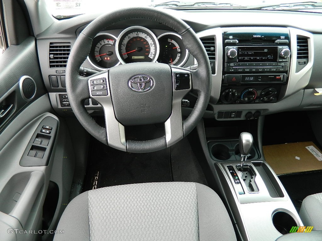 2012 Toyota Tacoma SR5 Prerunner Double Cab Graphite Dashboard Photo #59010203