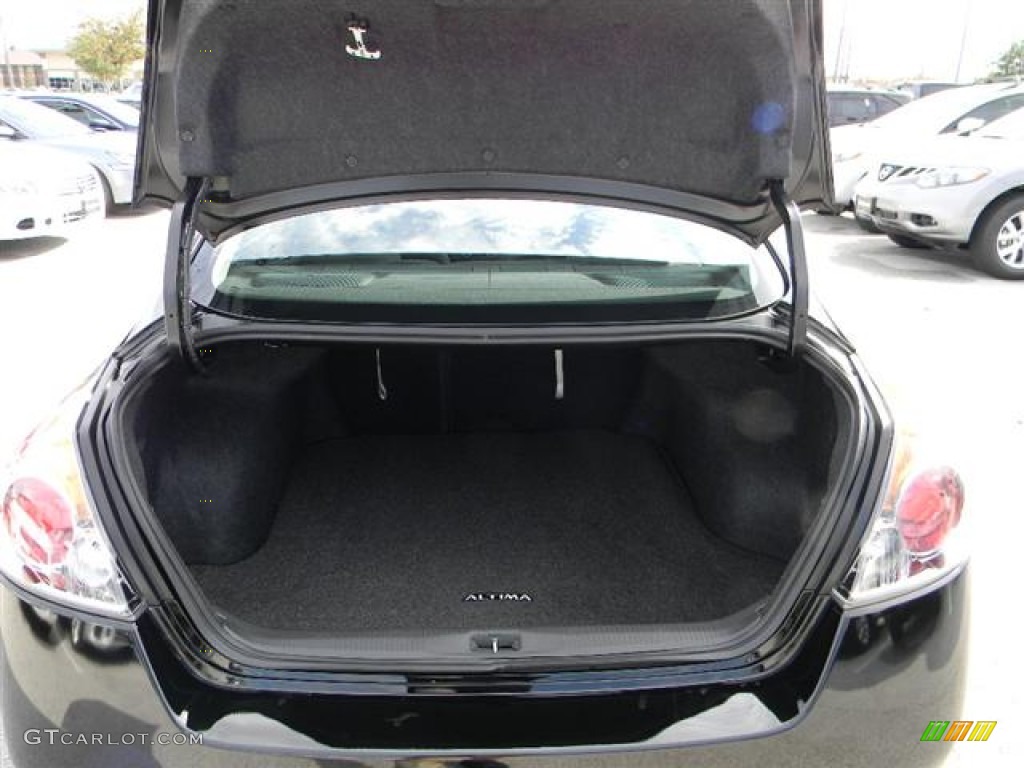 2012 Altima 2.5 S - Super Black / Charcoal photo #7