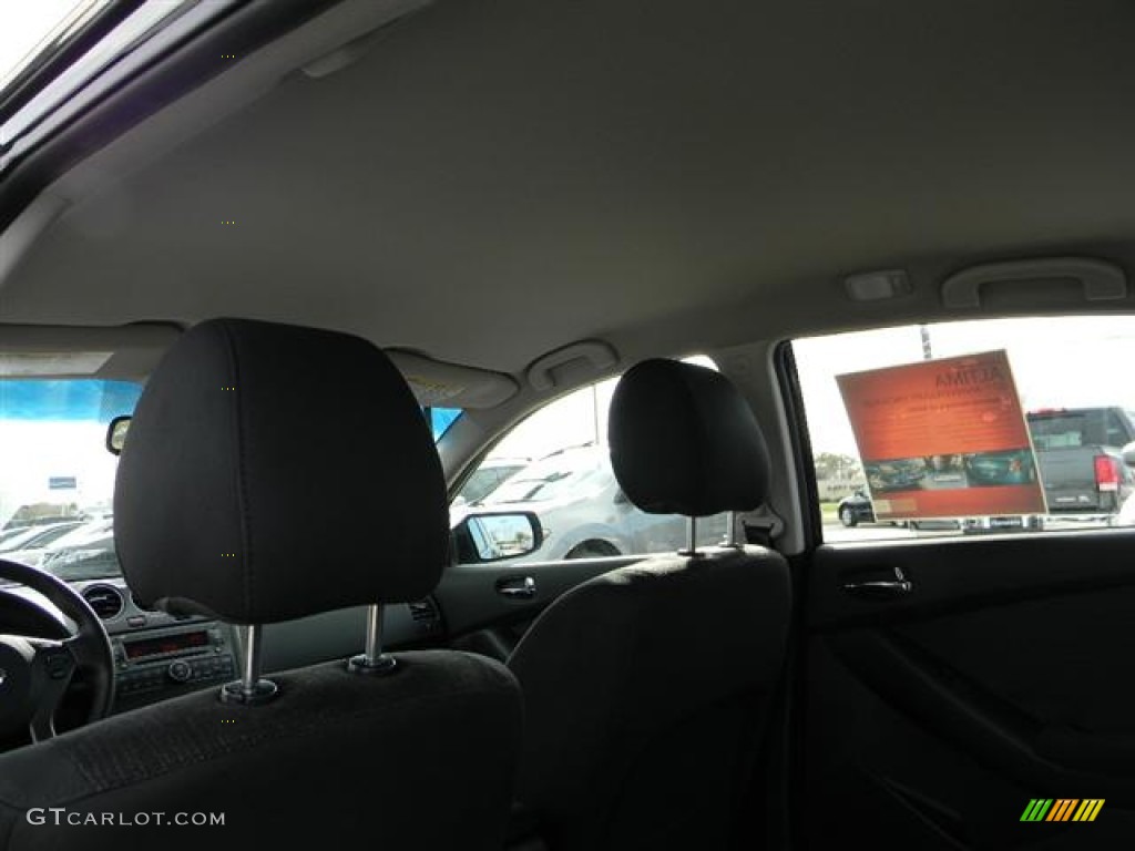2012 Altima 2.5 S - Super Black / Charcoal photo #9