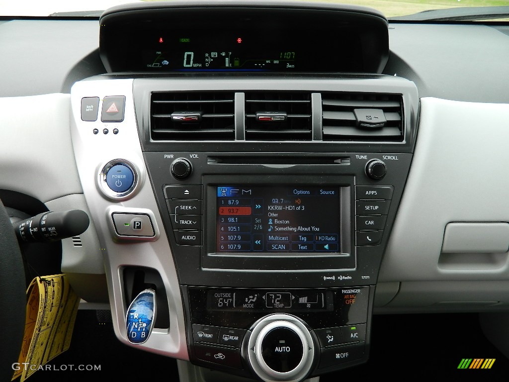 2012 Toyota Prius v Three Hybrid Controls Photo #59010842