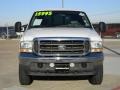 2004 Oxford White Ford F250 Super Duty Lariat SuperCab 4x4  photo #2