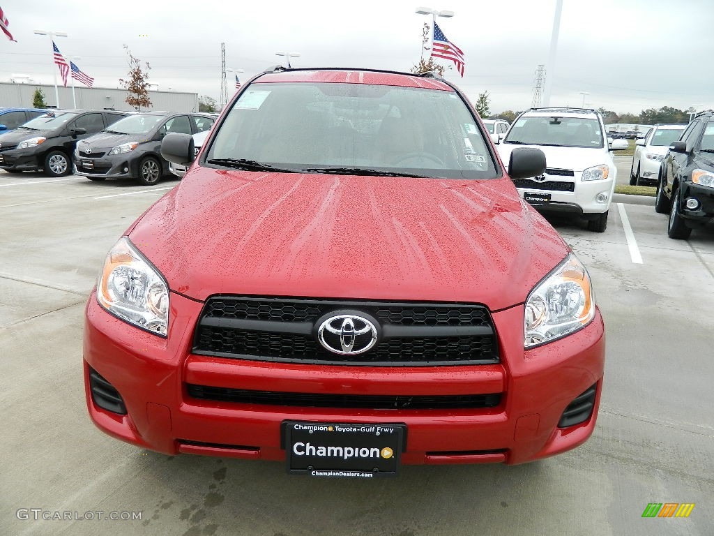 2011 RAV4 I4 - Barcelona Red Metallic / Sand Beige photo #2