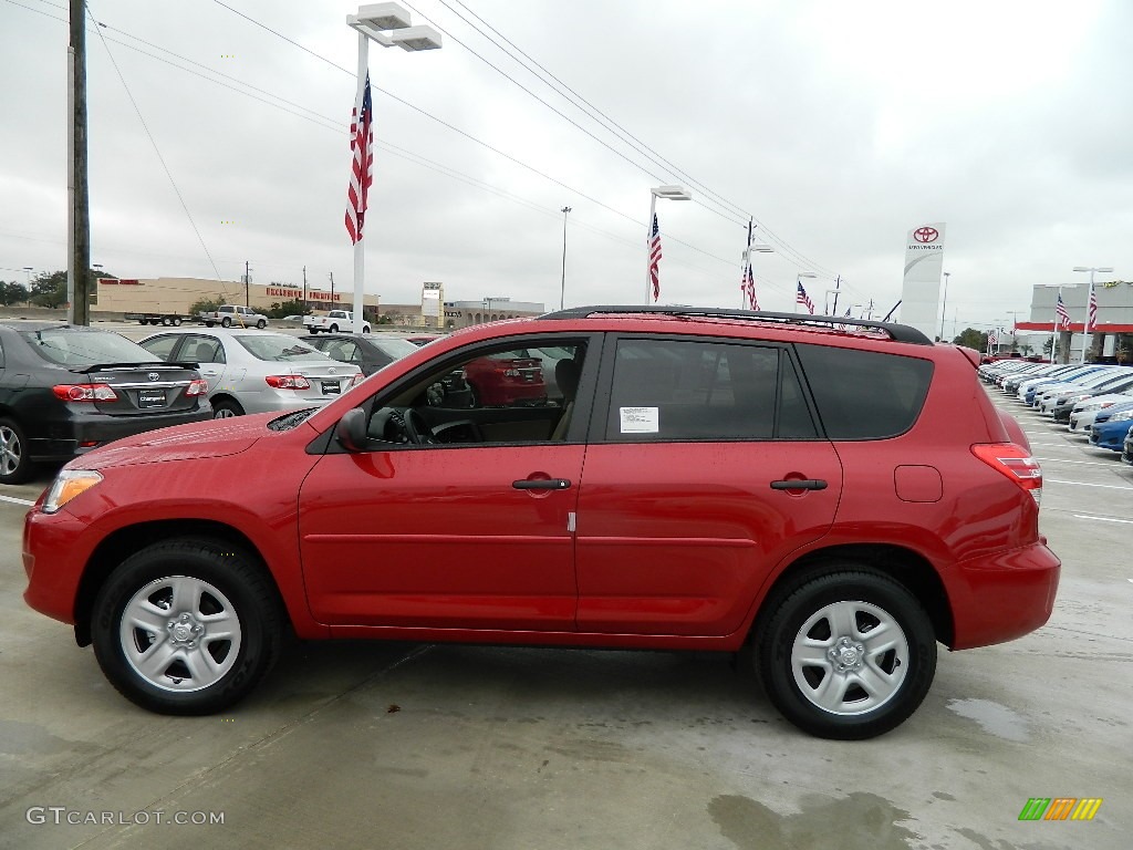 2011 RAV4 I4 - Barcelona Red Metallic / Sand Beige photo #8