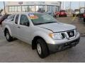 2010 Radiant Silver Metallic Nissan Frontier XE King Cab  photo #3