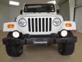 2000 Stone White Jeep Wrangler Sahara 4x4  photo #3