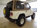 2000 Stone White Jeep Wrangler Sahara 4x4  photo #4