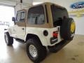 2000 Stone White Jeep Wrangler Sahara 4x4  photo #6