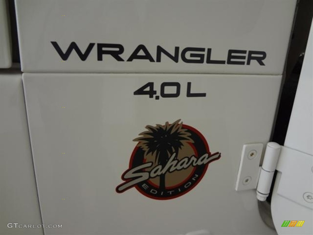 2000 Jeep Wrangler Sahara 4x4 Marks and Logos Photos