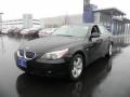 Jet Black - 5 Series 530xi Sedan Photo No. 6