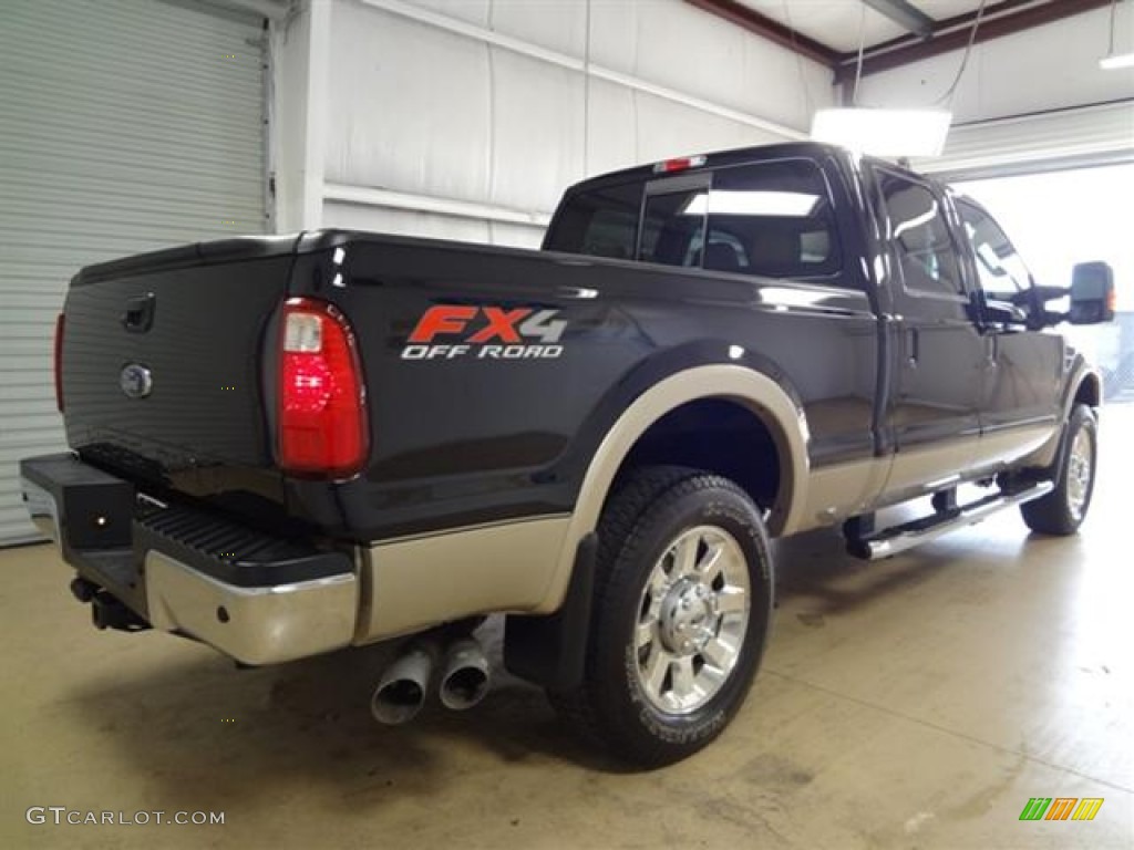 Black 2010 Ford F250 Super Duty Lariat Crew Cab 4x4 Exterior Photo #59012918