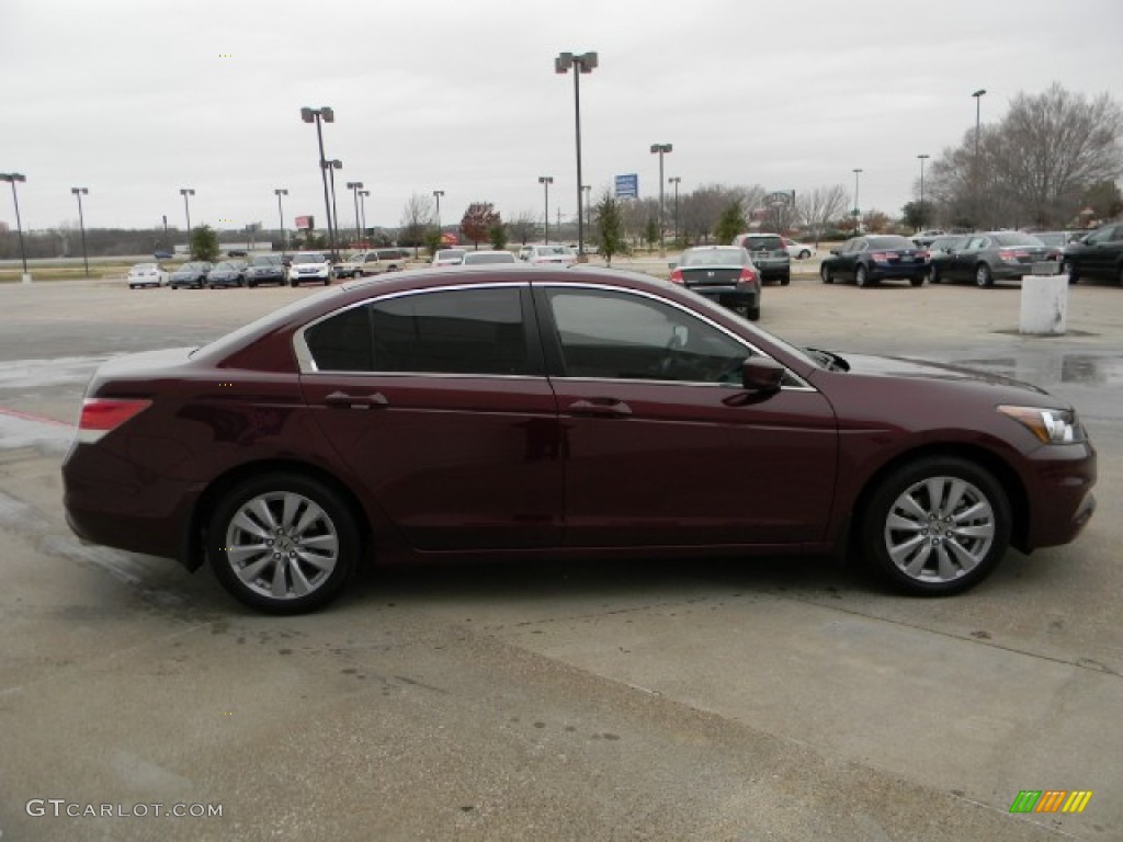 2011 Accord EX-L Sedan - Basque Red Pearl / Ivory photo #3