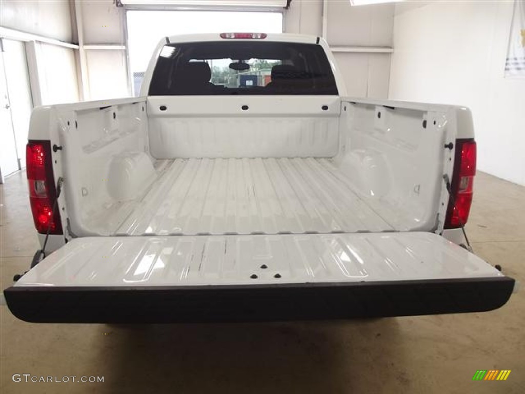 2009 Silverado 1500 LS Extended Cab - Summit White / Dark Titanium photo #8