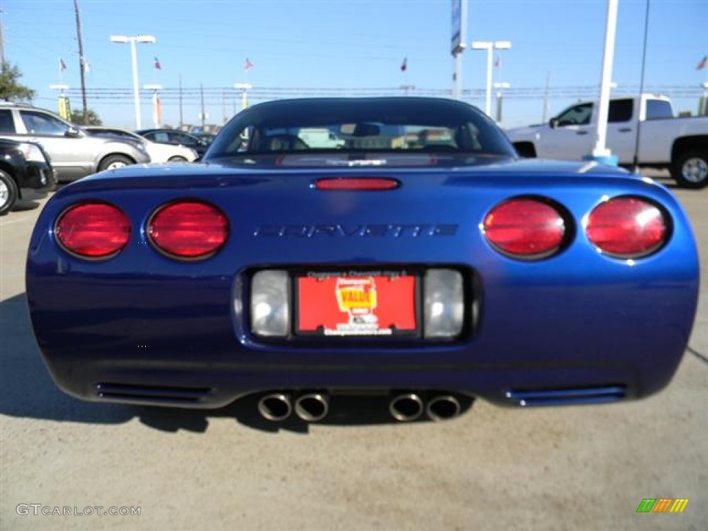 2004 Corvette Z06 - LeMans Blue Metallic / Black photo #6