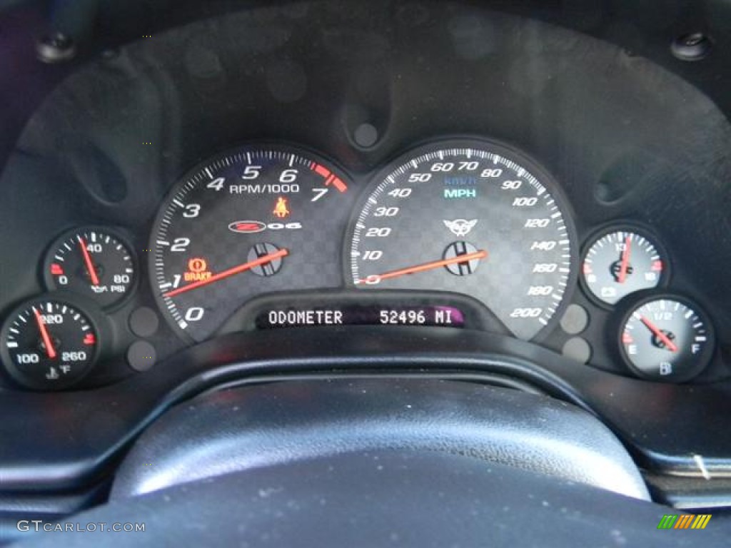 2004 Chevrolet Corvette Z06 Gauges Photo #59016116