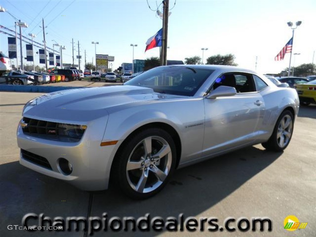 2012 Camaro LT/RS Coupe - Silver Ice Metallic / Black photo #1