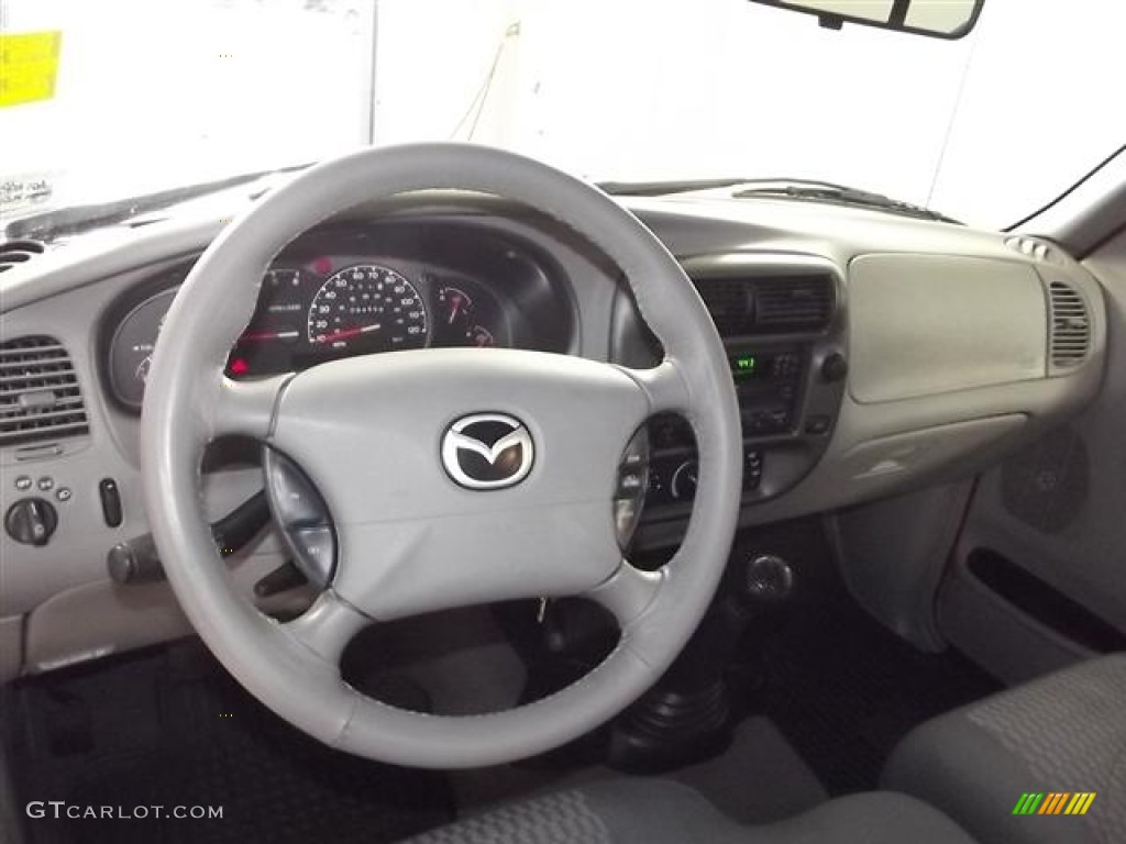 2002 Mazda B-Series Truck B3000 Dual Sport Regular Cab Gray Dashboard Photo #59016236