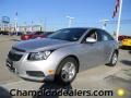 2012 Silver Ice Metallic Chevrolet Cruze LT  photo #1