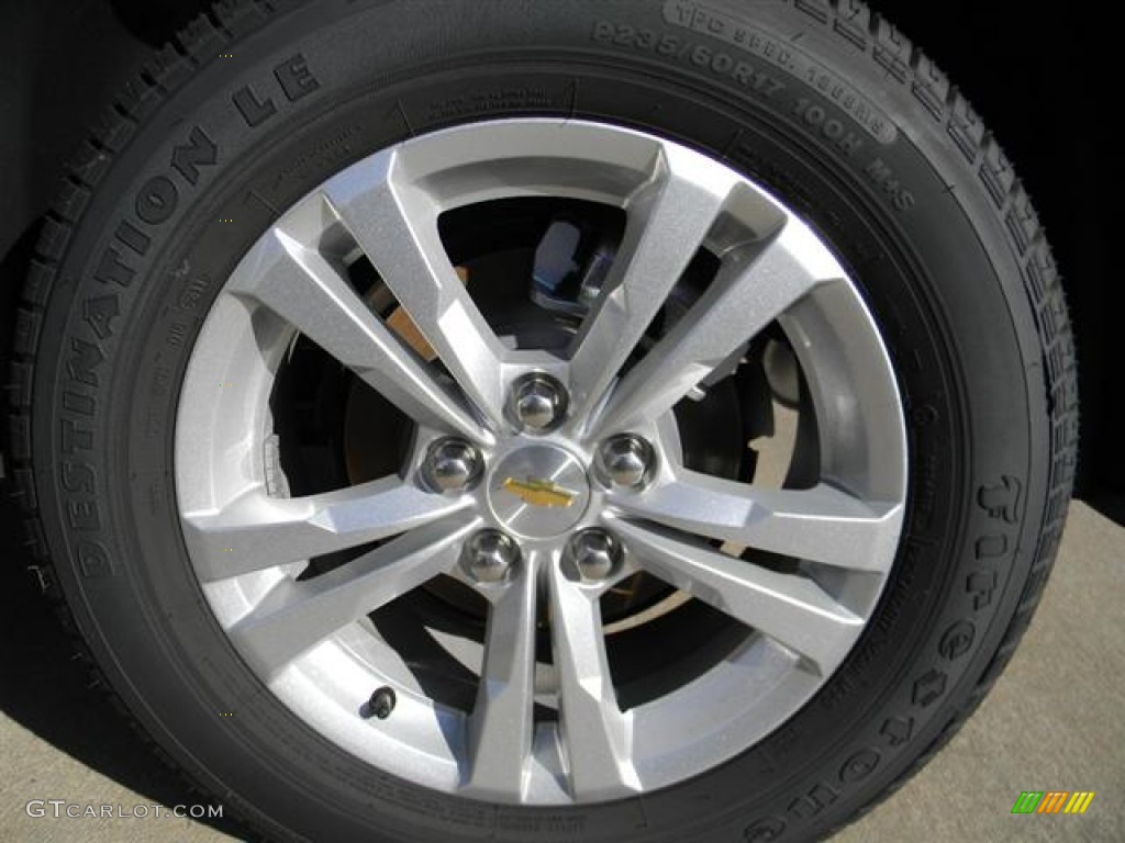 2012 Equinox LS - Silver Ice Metallic / Jet Black photo #9