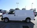 2012 Summit White Chevrolet Express 1500 Cargo Van  photo #9