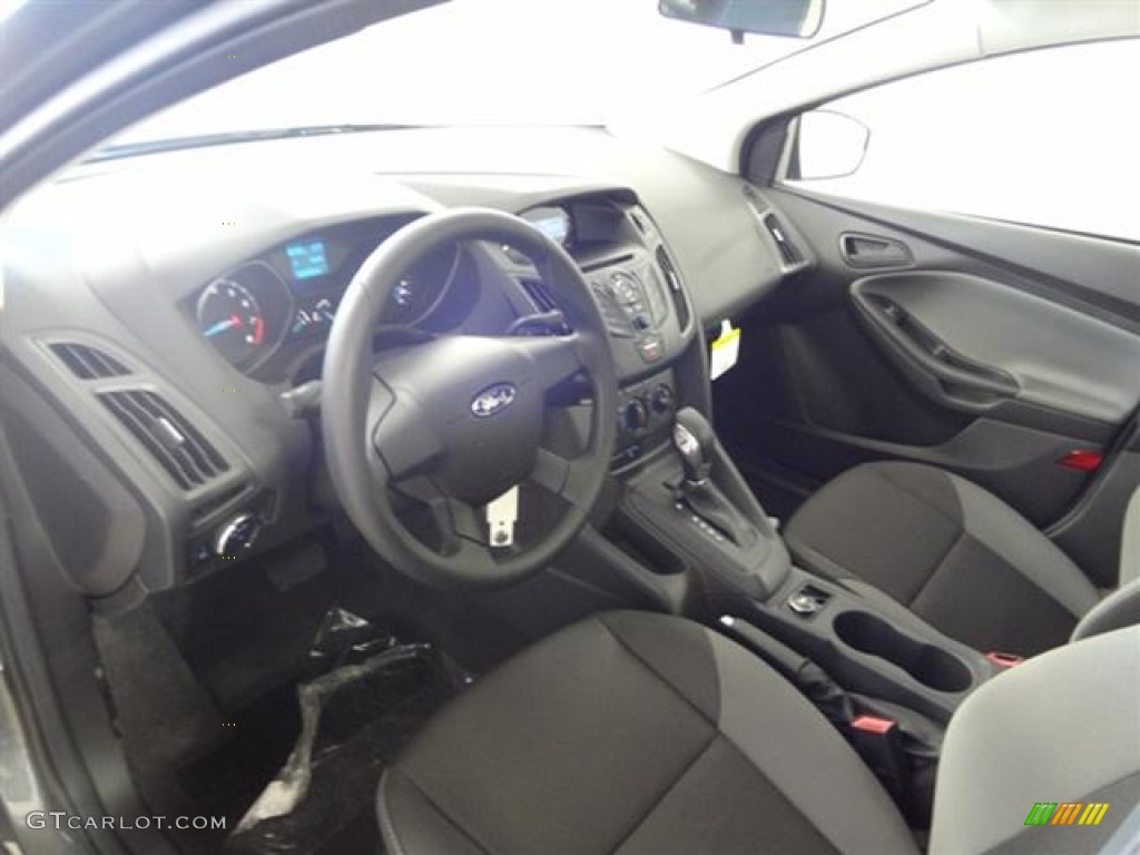 2012 Focus S Sedan - Sterling Grey Metallic / Charcoal Black photo #8