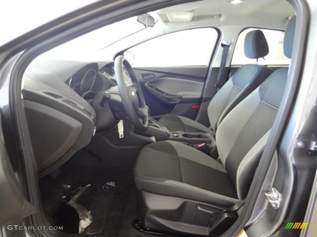 Charcoal Black Interior 2012 Ford Focus S Sedan Photo #59017589