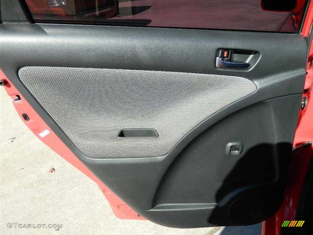2008 Toyota Matrix XR Dark Charcoal Door Panel Photo #59017829