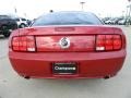 2008 Dark Candy Apple Red Ford Mustang GT Deluxe Coupe  photo #6