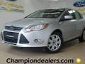 2012 Ingot Silver Metallic Ford Focus SE 5-Door  photo #1