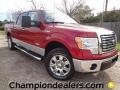 2012 Red Candy Metallic Ford F150 XLT SuperCrew  photo #1