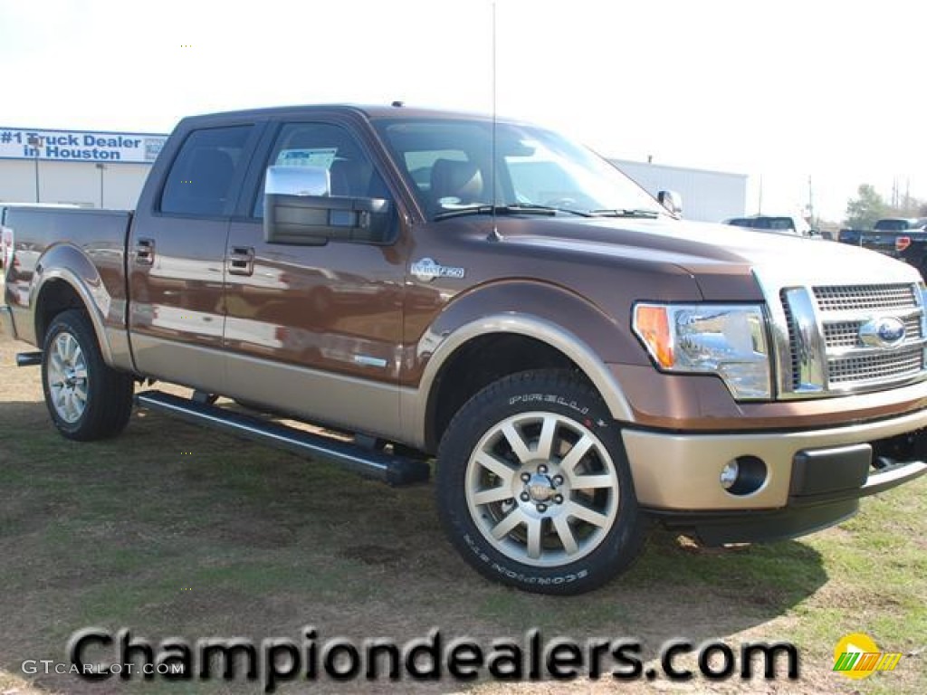 2012 F150 King Ranch SuperCrew - Golden Bronze Metallic / King Ranch Chaparral Leather photo #1