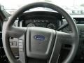 Steel Gray Steering Wheel Photo for 2012 Ford F150 #59019815
