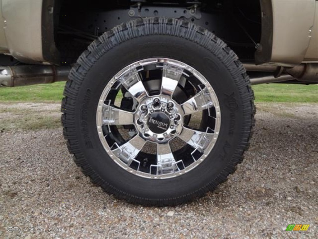 2012 Ford F250 Super Duty Lariat Crew Cab 4x4 Custom Wheels Photo #59020661