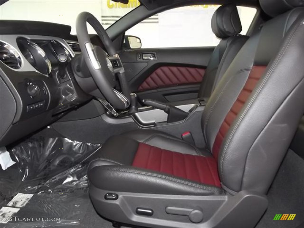 Lava Red/Charcoal Black Interior 2012 Ford Mustang GT Premium Coupe Photo #59020949