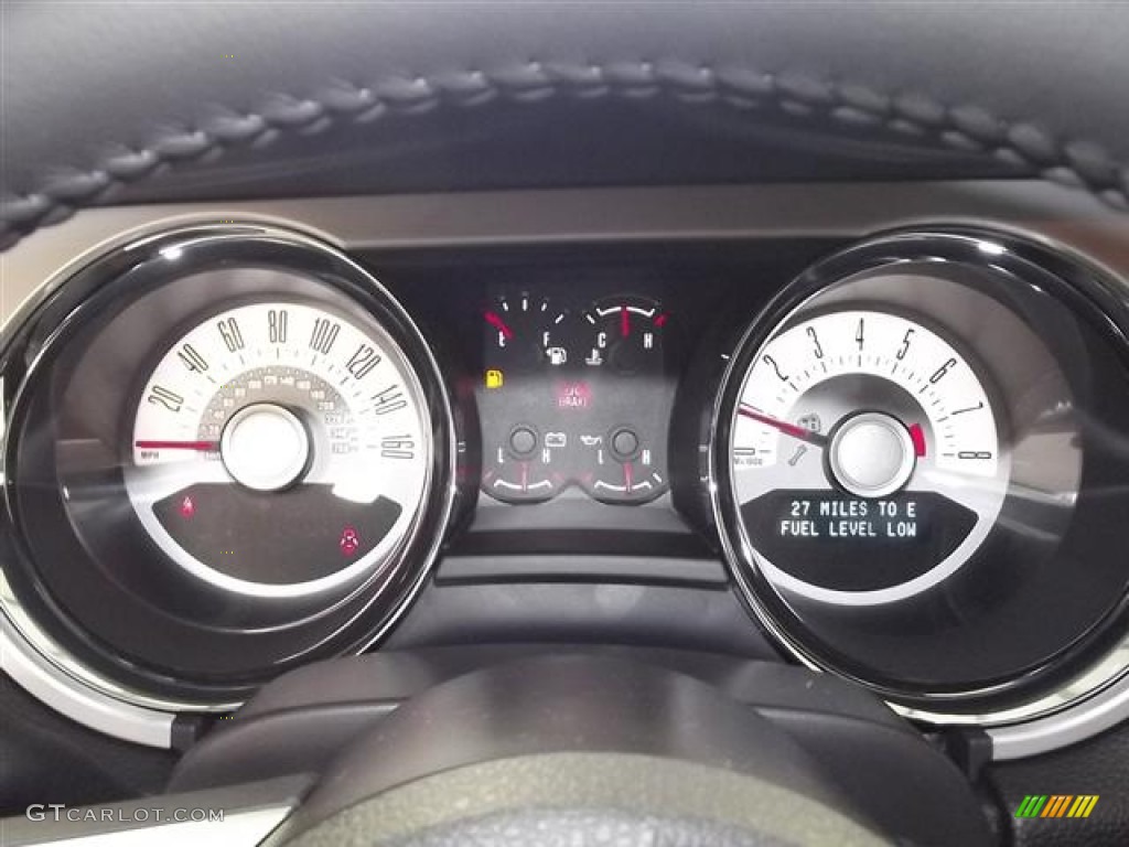 2012 Ford Mustang GT Premium Coupe Gauges Photo #59020967