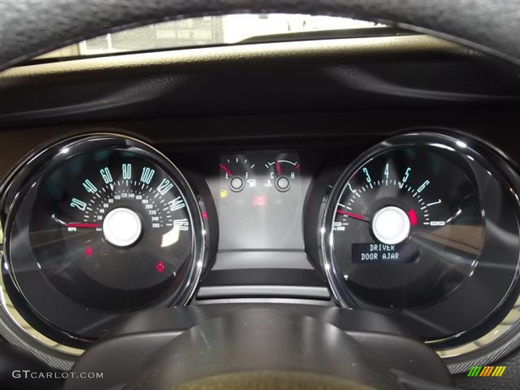 2012 Ford Mustang V6 Coupe Gauges Photo #59021045
