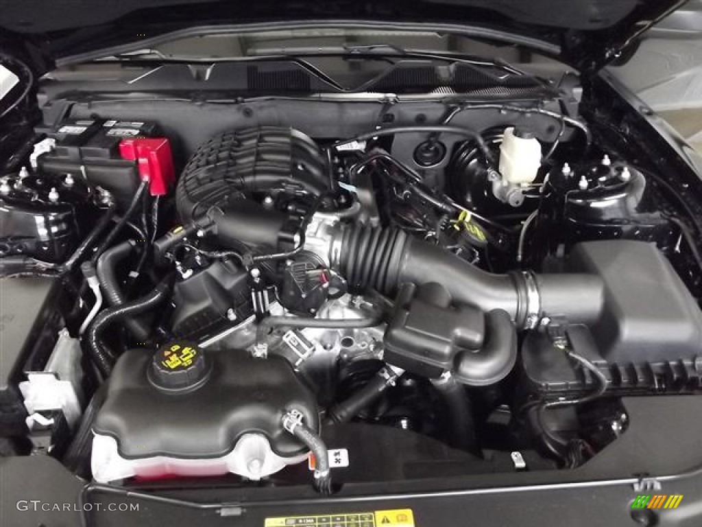 2012 Ford Mustang V6 Coupe 3.7 Liter DOHC 24-Valve Ti-VCT V6 Engine Photo #59021063