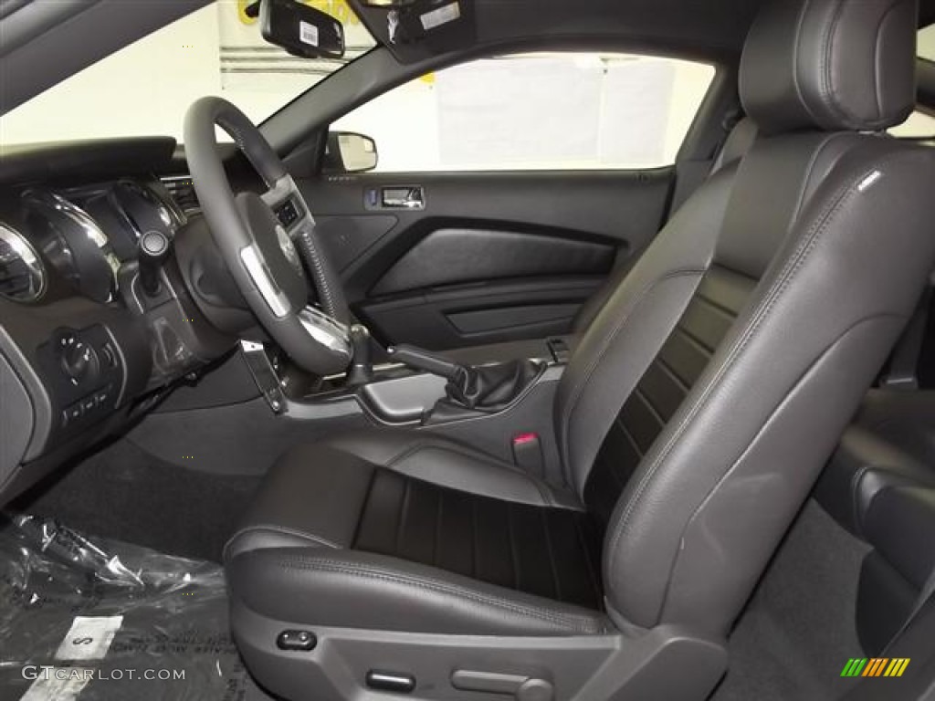 Charcoal Black/Carbon Black Interior 2012 Ford Mustang C/S California Special Coupe Photo #59021234