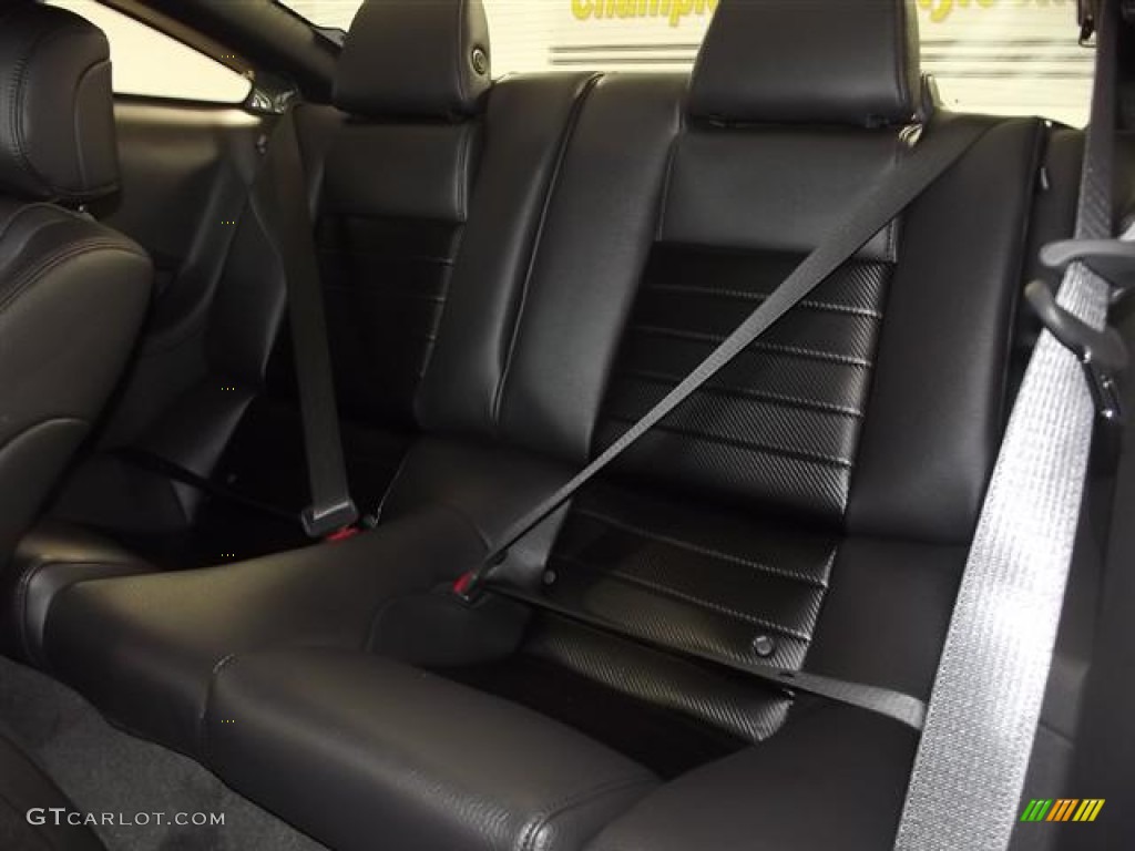 Charcoal Black/Carbon Black Interior 2012 Ford Mustang C/S California Special Coupe Photo #59021237