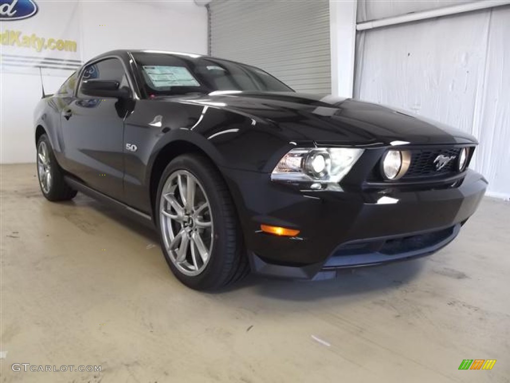 Black 2012 Ford Mustang GT Premium Coupe Exterior Photo #59021438