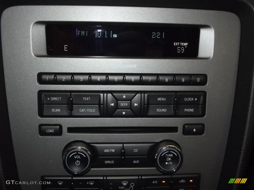 2012 Ford Mustang GT Premium Coupe Controls Photo #59021462
