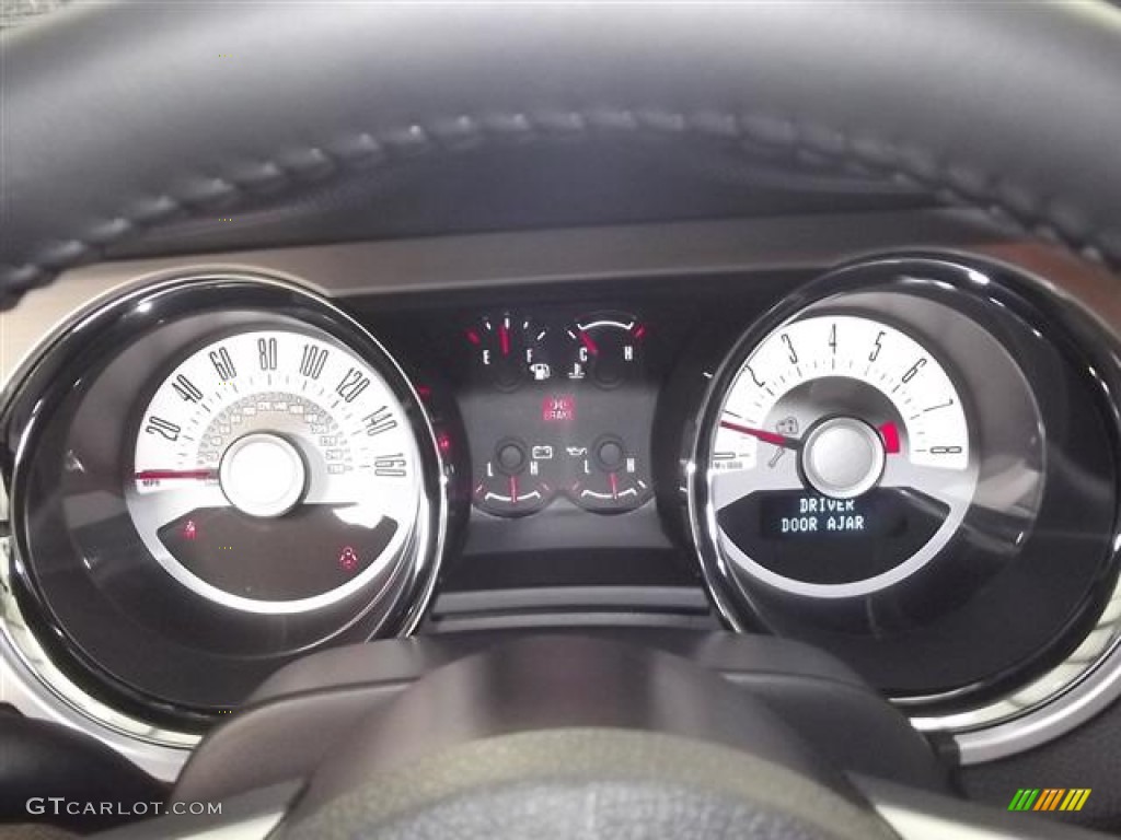 2012 Ford Mustang GT Premium Coupe Gauges Photo #59021471