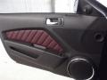 Lava Red/Charcoal Black 2012 Ford Mustang GT Premium Coupe Door Panel