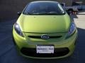 2012 Lime Squeeze Metallic Ford Fiesta SES Hatchback  photo #2