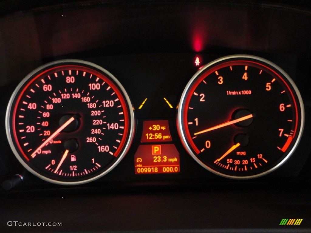 2009 BMW 5 Series 535xi Sports Wagon Gauges Photo #59022971