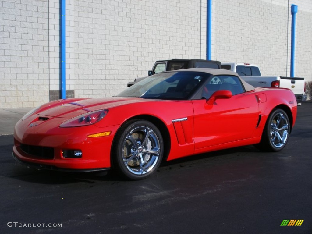 Torch Red 2012 Chevrolet Corvette Grand Sport Convertible Exterior Photo #59023190
