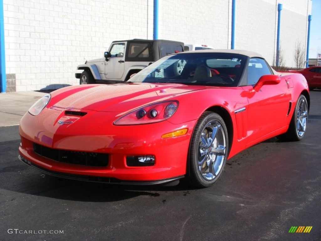 Torch Red 2012 Chevrolet Corvette Grand Sport Convertible Exterior Photo #59023226