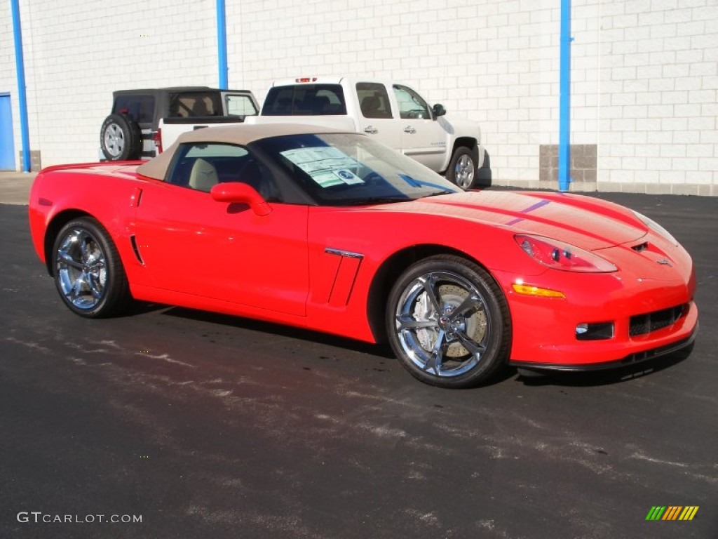 Torch Red 2012 Chevrolet Corvette Grand Sport Convertible Exterior Photo #59023262