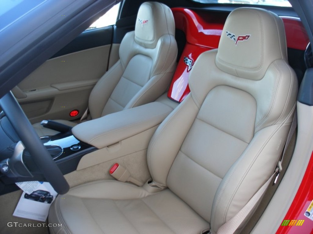 Cashmere Interior 2012 Chevrolet Corvette Grand Sport Convertible Photo #59023337